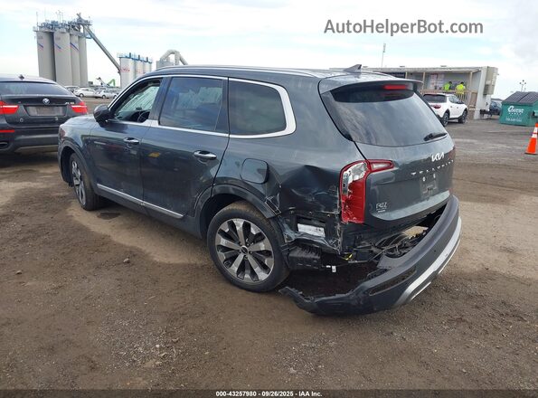 5XYP64HC3NG276337 2022 KIA TELLURIDE Gray Задня ліва чверть