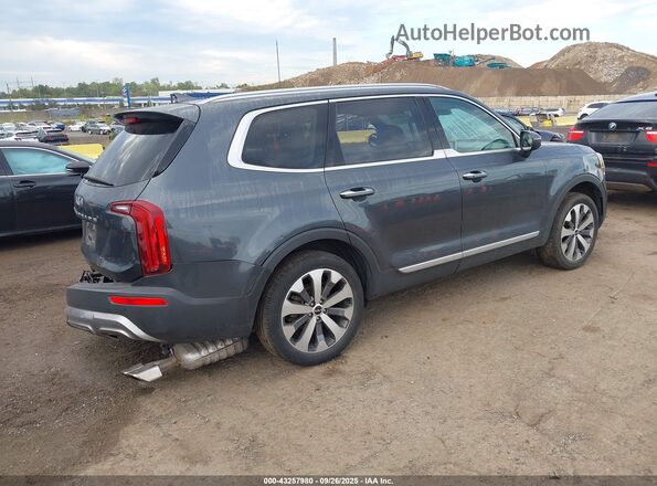 5XYP64HC3NG276337 2022 KIA TELLURIDE Gray Задня права чверть