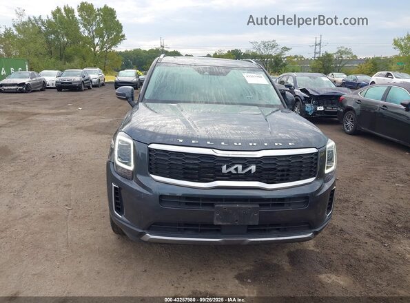 5XYP64HC3NG276337 2022 KIA TELLURIDE Gray Вид задньої частини салону