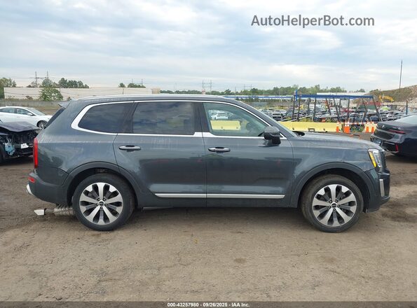5XYP64HC3NG276337 2022 KIA TELLURIDE Gray Панорамний вид салону 360°
