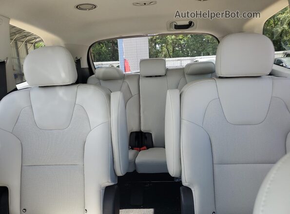 5XYP64HC4MG192414 2021 KIA TELLURIDE White Вид задніх сидінь