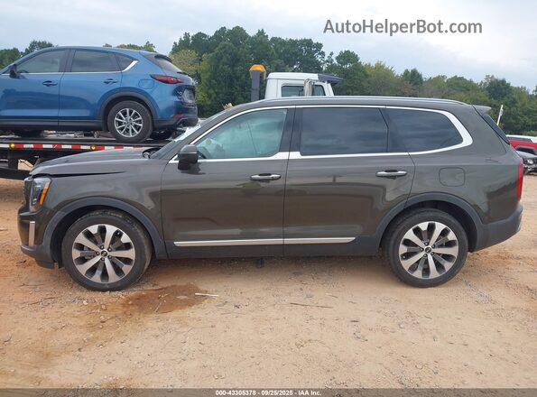 5XYP64HC5LG027017 2020 KIA TELLURIDE Black 360 interior view