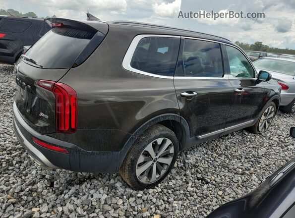 5XYP64HC6LG042853 2020 KIA TELLURIDE Charcoal Հետևի աջ