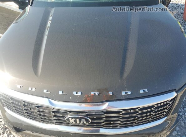 5XYP64HC6LG042853 2020 KIA TELLURIDE Charcoal Սալոնի հետևի տեսք