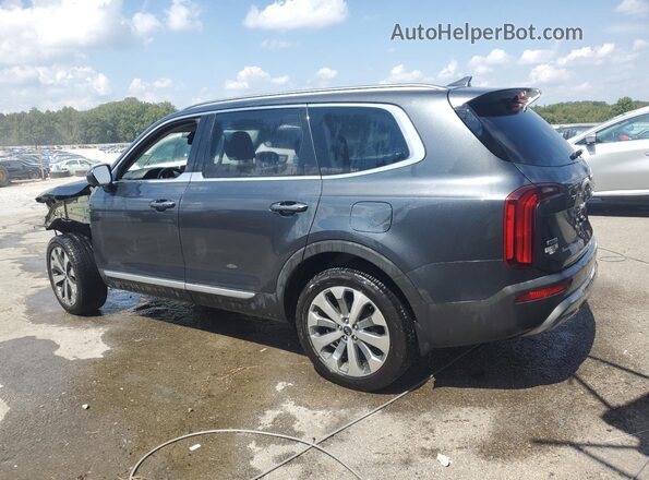5XYP64HC7MG140100 2021 KIA TELLURIDE Charcoal Задня ліва чверть
