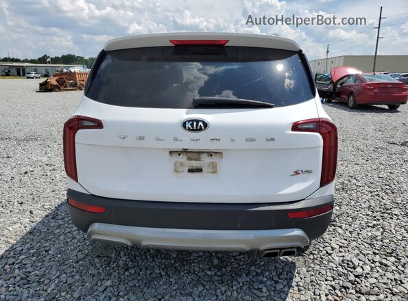 5XYP64HC9MG147839 2021 KIA TELLURIDE White Rear view