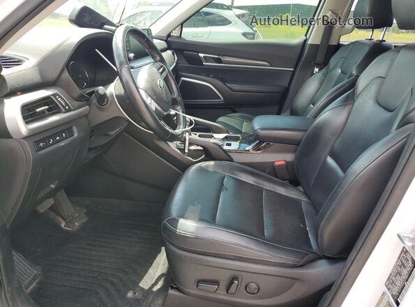 5XYP64HC9MG147839 2021 KIA TELLURIDE White Front interior view