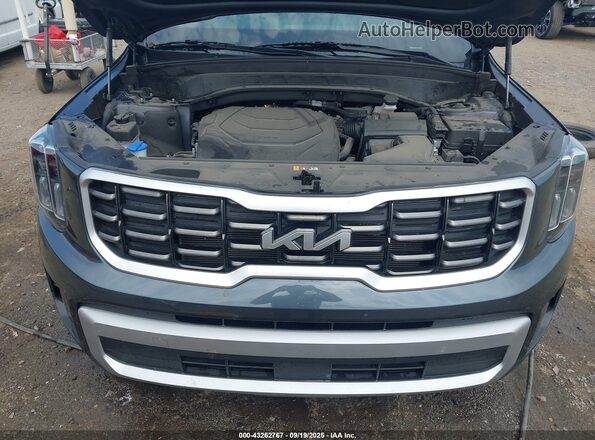 5XYP6DGC9PG397409 2023 KIA TELLURIDE Gray Rear view