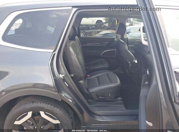 5XYP6DGC9PG397409 2023 KIA TELLURIDE Gray VIN sticker view