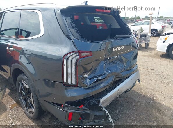 5XYP6DGC9PG397409 2023 KIA TELLURIDE Gray Front view