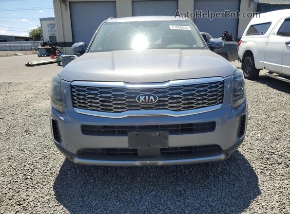 5XYP6DHC1LG017679 2020 KIA TELLURIDE Gray Vista frontal