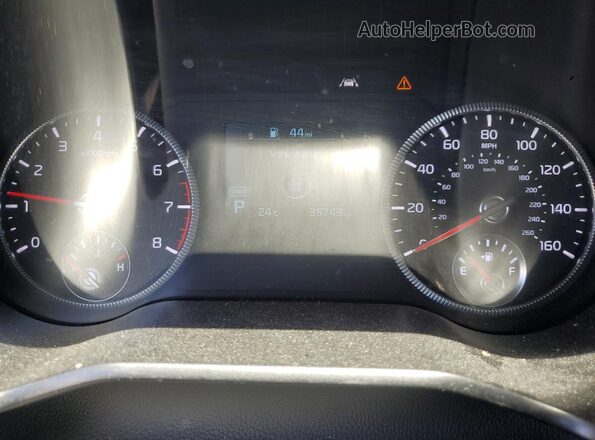 5XYP6DHC1LG017679 2020 KIA TELLURIDE Gray Vista del cuadro de instrumentos