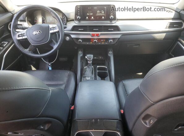 5XYP6DHC1LG017679 2020 KIA TELLURIDE Gray Vista del salpicadero
