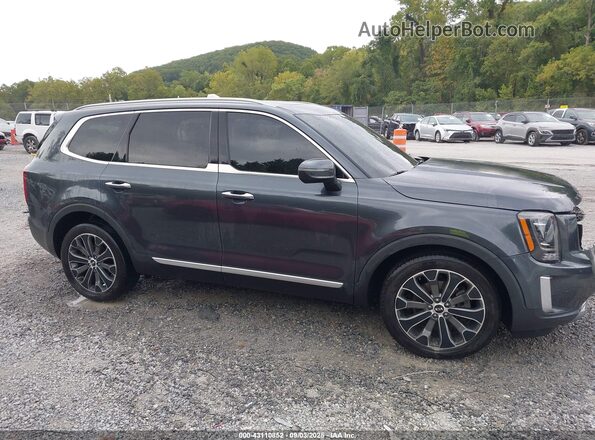 5XYP6DHC1LG094584 2020 KIA TELLURIDE Gray Панорамний вид салону 360°