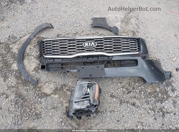 5XYP6DHC1LG094584 2020 KIA TELLURIDE Gray Вид щитка приладів