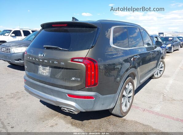 5XYP6DHC4LG038106 2020 KIA TELLURIDE Green Հետևի աջ