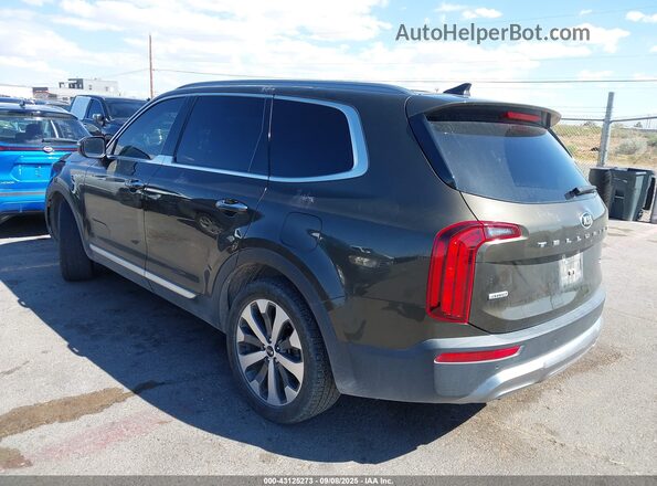 5XYP6DHC4LG038106 2020 KIA TELLURIDE Green Հետևի ձախ