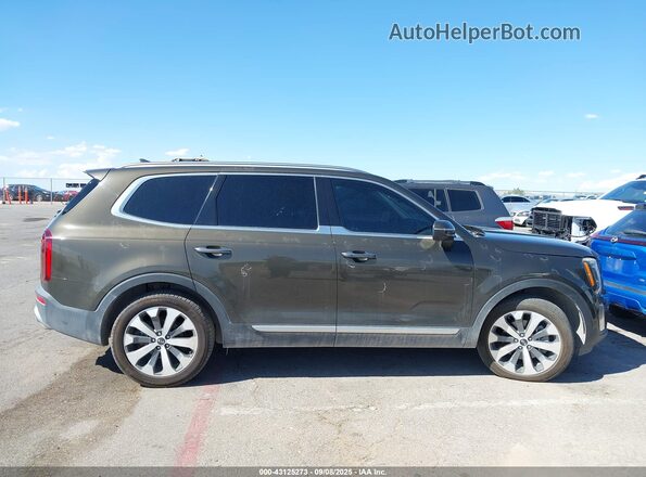 5XYP6DHC4LG038106 2020 KIA TELLURIDE Green Սալոնի հետևի տեսք