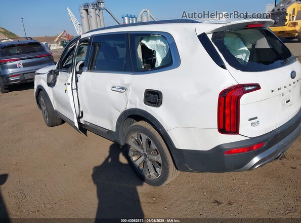 5XYP6DHC6LG032730 2020 KIA TELLURIDE White Հետևի ձախ