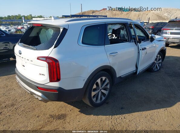 5XYP6DHC6LG032730 2020 KIA TELLURIDE White Հետևի աջ