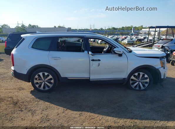5XYP6DHC6LG032730 2020 KIA TELLURIDE White Սարքավորումների վահանակի տեսք