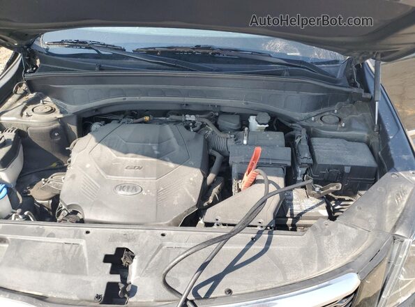 5XYP6DHC6MG107766 2021 KIA TELLURIDE Угольный Вид подкапотного пространства