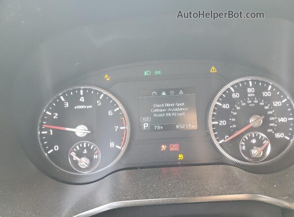 5XYP6DHC6MG107766 2021 KIA TELLURIDE Угольный Вид щитка приборов