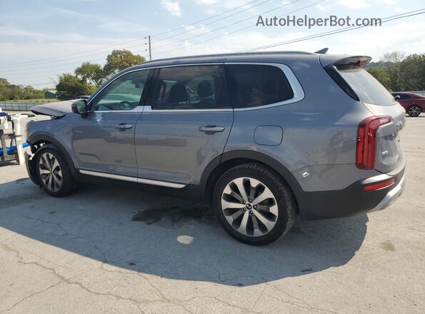 5XYP6DHC6MG109159 2021 KIA TELLURIDE Gray Задня ліва чверть