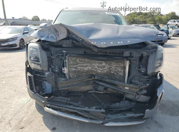 5XYP6DHC6MG109159 2021 KIA TELLURIDE Gray Вид спереду