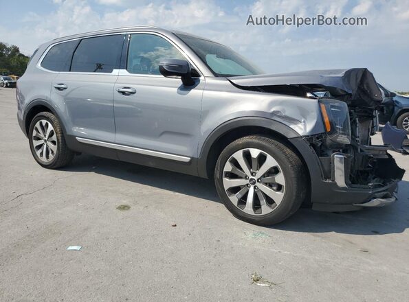 5XYP6DHC6MG109159 2021 KIA TELLURIDE Gray Передня права чверть