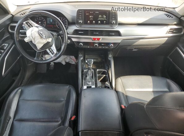 5XYP6DHC6MG109159 2021 KIA TELLURIDE Gray Вид панелі приладів