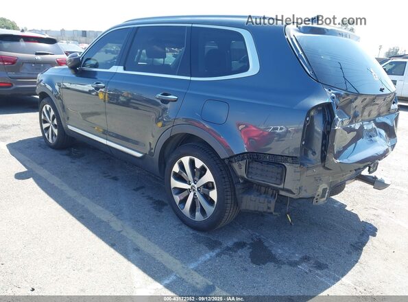 5XYP6DHC8LG090080 2020 KIA TELLURIDE Gray Trasero izquierdo