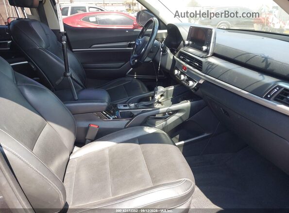 5XYP6DHC8LG090080 2020 KIA TELLURIDE Gray Vista interior delantera