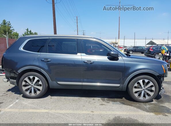 5XYP6DHC8LG090080 2020 KIA TELLURIDE Gray Vista interior de 360 grados