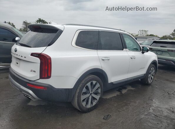 5XYP6DHC8MG138677 2021 KIA TELLURIDE White Rear right