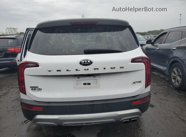 5XYP6DHC8MG138677 2021 KIA TELLURIDE White Rear view
