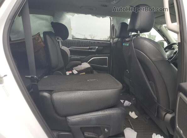 5XYP6DHC8MG138677 2021 KIA TELLURIDE White Rear interior view