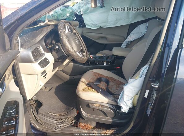 5XYPG4A30LG677641 2020 KIA SORENTO Dark Blue წინა სალონის ხედი