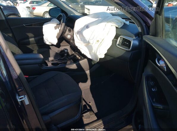 5XYPG4A55LG616237 2020 KIA SORENTO Blue Front interior view