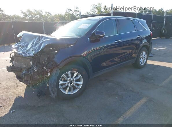 5XYPG4A55LG616237 2020 KIA SORENTO Blue Front left