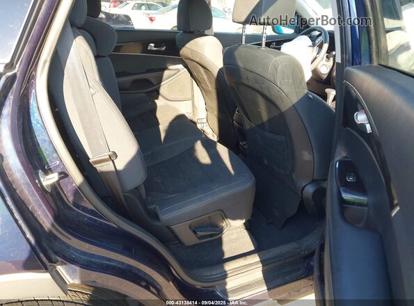 5XYPG4A55LG616237 2020 KIA SORENTO Blue VIN sticker view