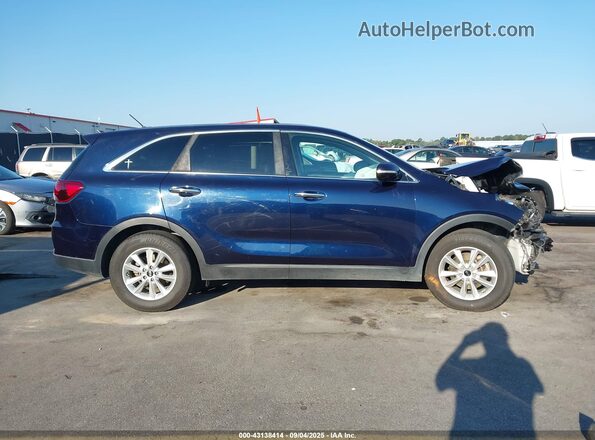 5XYPG4A55LG616237 2020 KIA SORENTO Blue 360 interior view