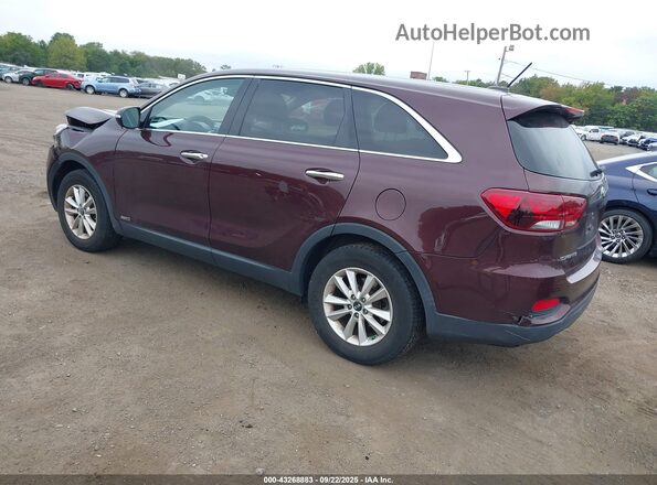 5XYPGDA34LG642178 2020 KIA SORENTO Purple Rear left