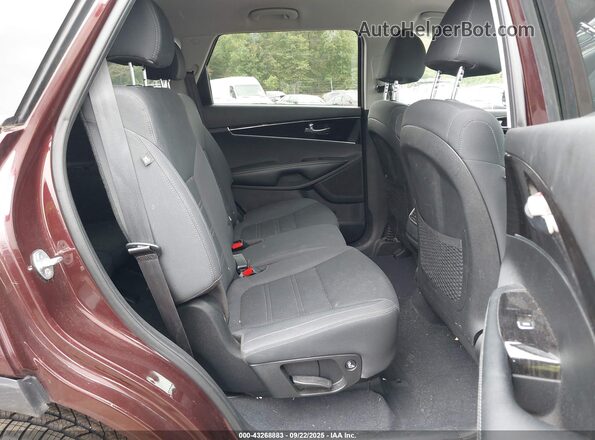 5XYPGDA34LG642178 2020 KIA SORENTO Purple VIN sticker view