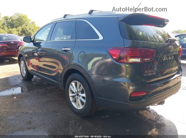 5XYPGDA38LG624007 2020 KIA SORENTO Black Հետևի ձախ