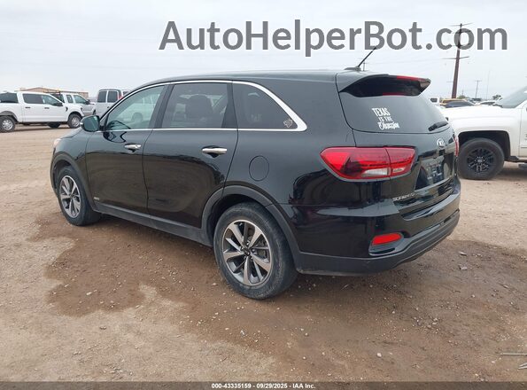 5XYPGDA50LG682789 2020 KIA SORENTO Black Rear left