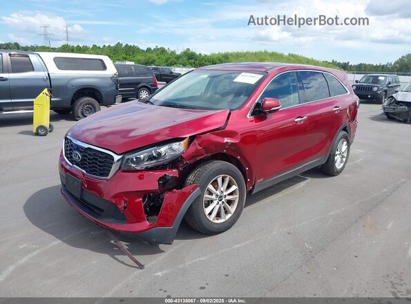5XYPGDA53LG647776 2020 KIA SORENTO Red Передня ліва чверть