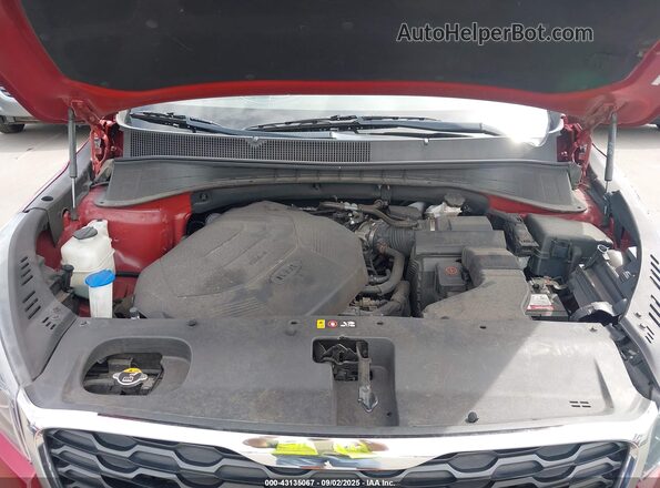 5XYPGDA53LG647776 2020 KIA SORENTO Red Вид ззаду