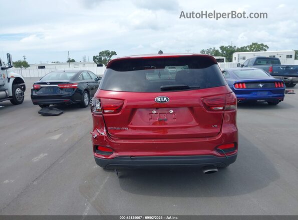 5XYPGDA53LG647776 2020 KIA SORENTO Red 