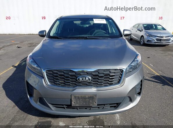 5XYPGDA58KG515417 2019 KIA SORENTO Gray Սարքավորումների վահանակի տեսք
